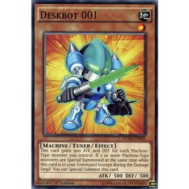 Yu Gi Oh : DUEA EN045 1st-Ed Deskbot 001 cartes à jouer Duelist commune (Alliance Yu-Gi Motif simple carte !