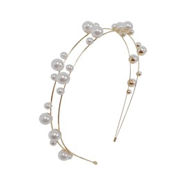 GETACOTA 3 Pcs Gold Metal Headbands for Women Thin Hair Hoop Simple wavy Sparkly Shiny Hair Bands Glitter Fashion Non-slip Hair Accessories for Girl l(gold set 01)