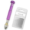 Precision Pin Vise Hand Drill Craft Tool with Drill 0.02