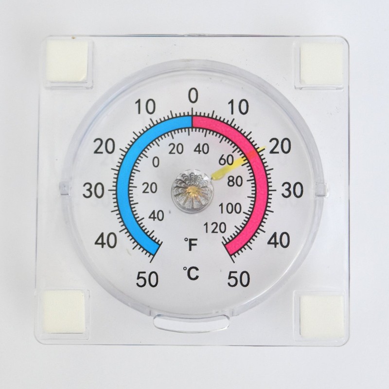 Dial / analogue stick on Window thermometer - read outside