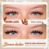 Anime Cluster Lashes Brown Cluster Eyelash Extensions Fairy Eyelash Clusters