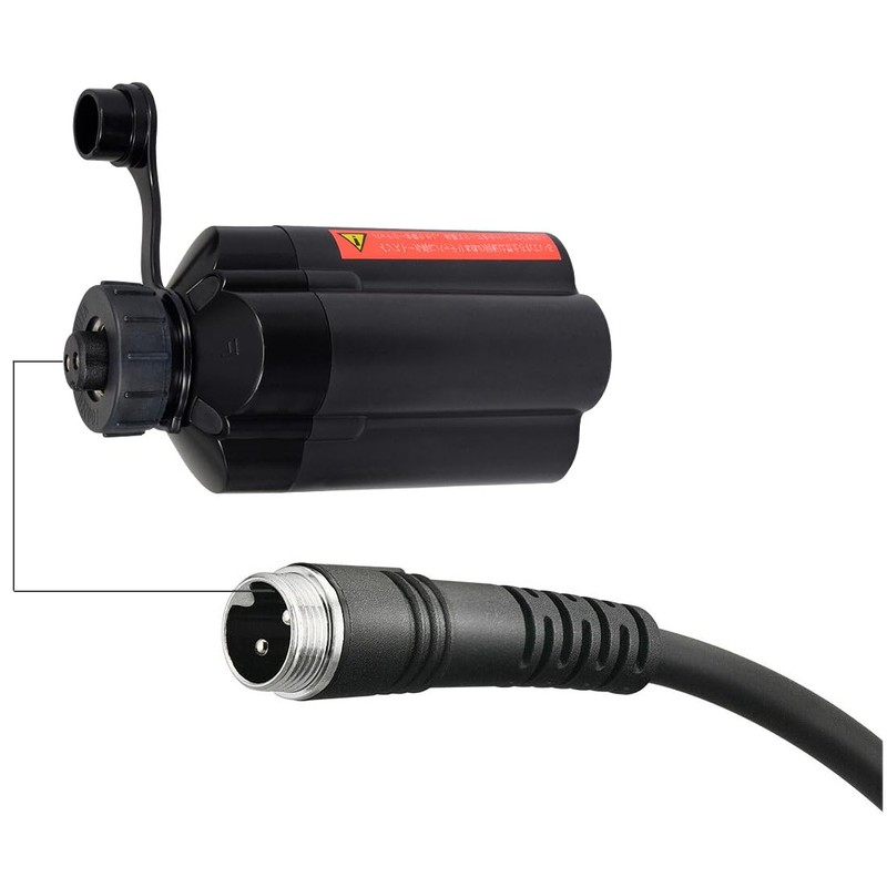 L-Shape Battery Power Cord for Daiwa Shimano Electric Fishing Reels