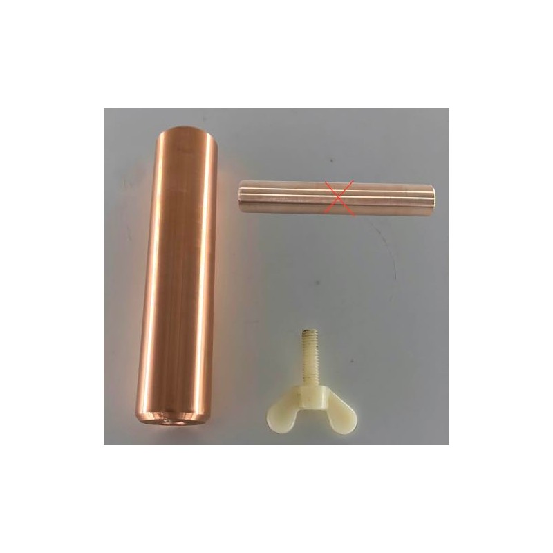 sunsest Copper Anode Replacement, Diameter 0.97inch, Thicknest Copper Replacement, 4.32