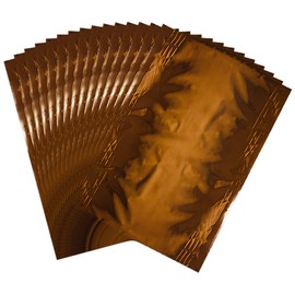 50 Sheets Toner Reactive Foil Sheet for Crafts Paper Holographic Heat Transfer Craft Foil Paper for Scrapbooking Stamping Cardstock Heat Transfer DIY Crafts Accessories 7.9 x 11.4inch