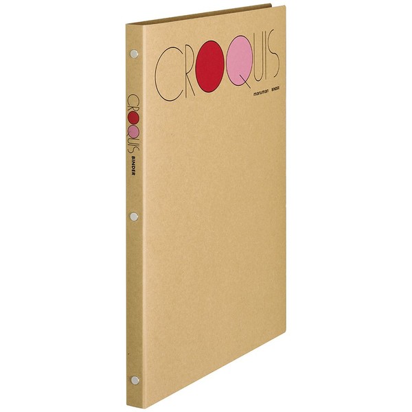 Maruman Plastic Binder Crock Binder A4 F214 Pack of 4