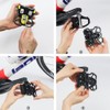 Thinvik Compatible with Shimano SPD-SL/SPD Bike Clipless Pedal Switch Pedal