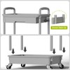 Sorgion 5 Tier Rolling Cart Organizer,Bathroom Cart Organizers with Wheels
