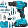 Seesii 230 Piece Power Tool Combo Kits with 21V Cordless