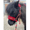 EQUIPRIDE HEADCOLLAR AND LEAD ROAD SET FAUX FUR FUN PRINT