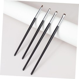 Mikinona 4pcs Professional Makeup Brush Set Eyeliner Brush Eye Makeup Tool Portable Design