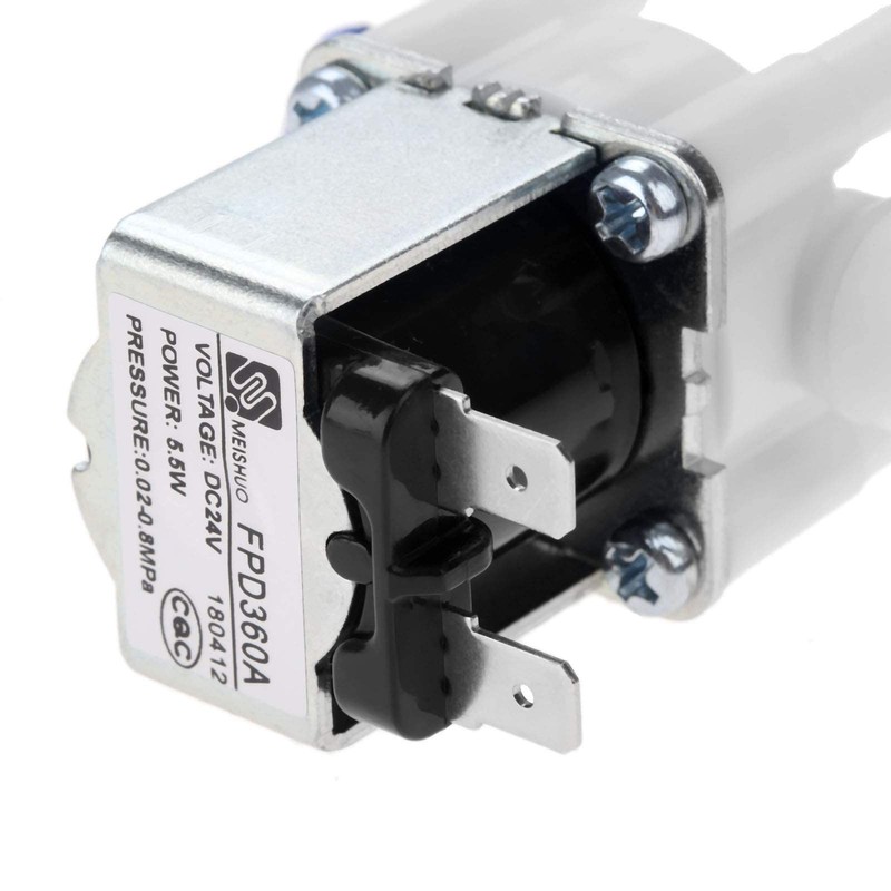 Electric Water Valve, Yetaha AC 24V DC Solenoid Valve, 1/4"