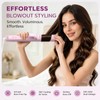 HarrFlow Airflow Curling Iron, Straightener & Flat Iron Combo, Red