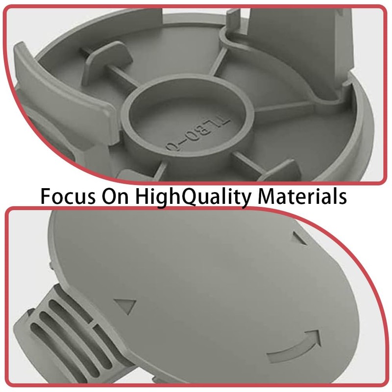 3Pcs Replacement Spool Line Cover Compatible with Bosch UniversalGrassCut 18,