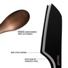 hecef Cheese Knife Set of 3, Bronze Grain Multipurpose Retro
