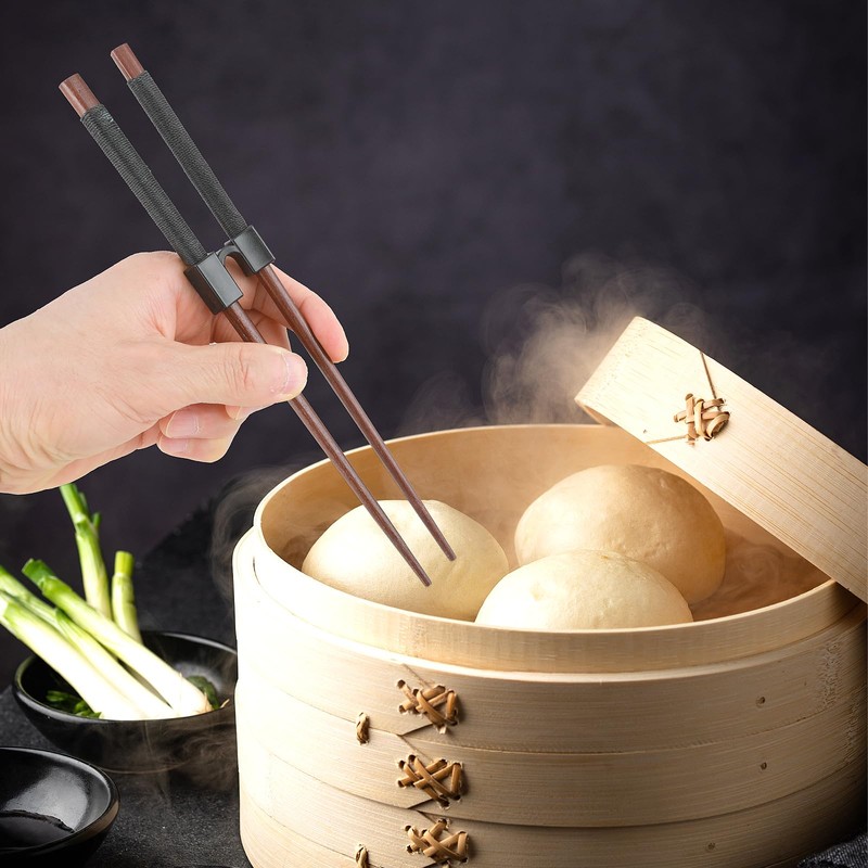 Reusable Chopstick Helper, Mabor 5 Pieces Training Chopsticks Hinges Connector