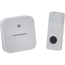 Knightsbridge - Wireless Plug in Door Chime - White