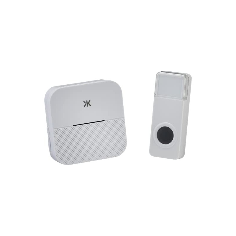 Knightsbridge - Wireless Plug in Door Chime - White