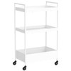 IKEA NISSAFORS Trolley,White 50.5x30x83 cm (19 7/8x11 3/4x32 5/8 inch
