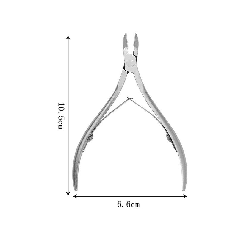 Cuticle Nipper, Convenient Care, Manicure Tool, Steel Scissors (Style1)