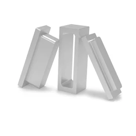 Pre Press Mold Made of Food Grade Anodized 6061 Aluminum (Silver, 1X3 Inch)
