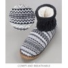 DICUIRD Slipper Socks for Mens,Fuzzy Sherpa Lined House Socks with