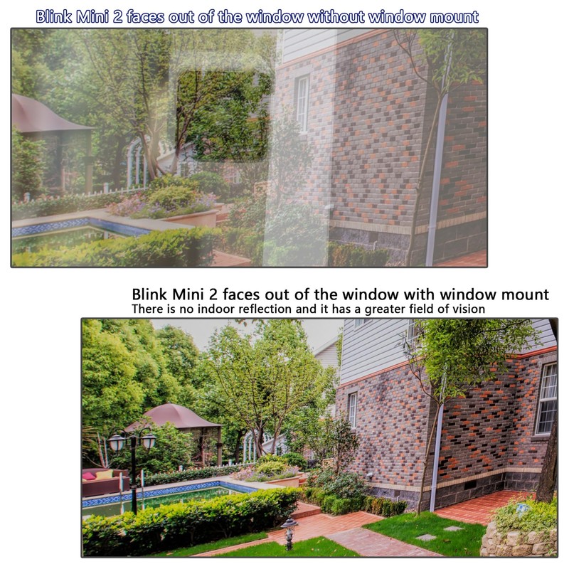 Teccle Window Mount for Blink Mini 2 (2024 Release) ,