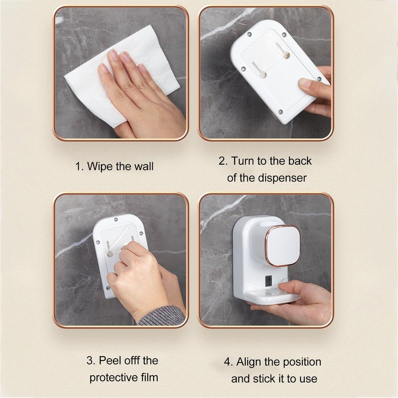 Electric Toothpaste Squeezer, Automatic Toothpaste Dispenser, USB Powered, Easy Installation,