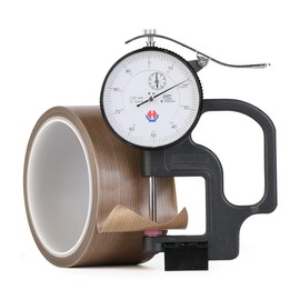 QRITY 2 Rolls High Temp Tape 20mm x 10m, PTFE Tape, Teflon Tape, High Temperature Adhesive Tape, Thickness 0.18 mm, for Vacuum Sealer Machine, Hand or Impulse Sealer, Heat Resistant Up to 300℃