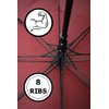 60MPH Windproof Large Strong Umbrella for Rain and Wind -