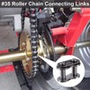 20PCS Chain Master Link Roller 40MN Recyclable Detachable High Hardenability