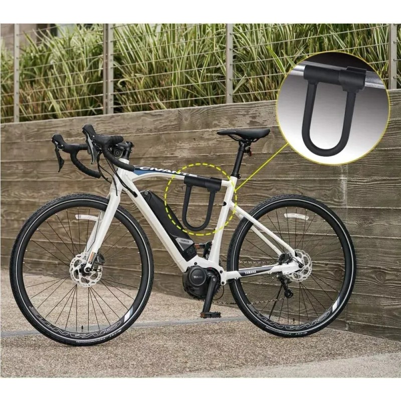 Candado Tipo U Para Bicicleta Seguridad Con 3 Llave 3pcs