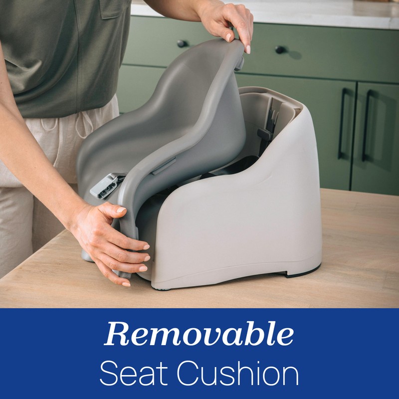 Chicco Cinch Clamping Booster Seat with Quick Set Up, Easy-to-Clean