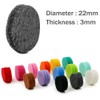 42pcs Replacement Refill Pads(22mm) for Aromatherapy Essential Oil Diffuser Necklace