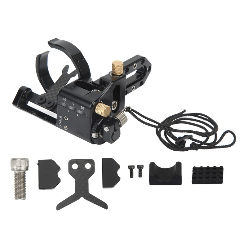 Drop Away Arrow Rest Aluminum Alloy Resin Black Adjustable Shooting