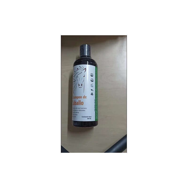 Shampoo De Caballo Extracto De Nogal Aceite Y Menta 500ml