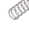 sourcing map Compression Spring,304 Stainless Steel,12mm OD,1.6mm Wire Size,22mm Compressed