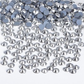 Bymitel Hotfix Rhinestones Bulk Rhinestones for Crafts Clothes Hotfix Crystals DIY Decoration (Labrdor, 1.3mm SS3/2880pcs)