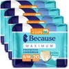 Because Premium Maximum Plus Adult Incontinence and Postpartum Bladder Leak