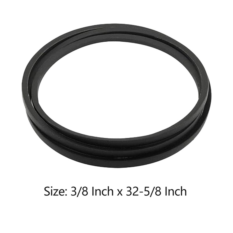 YIAOSUA (3/8 x 32 5/8") 07236300 Auger Drive Belt Fits