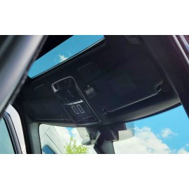 ZIC Motorsports Land Rover Defender 2023 Sun Visor Warning Label BLACKOUTS Vinyl