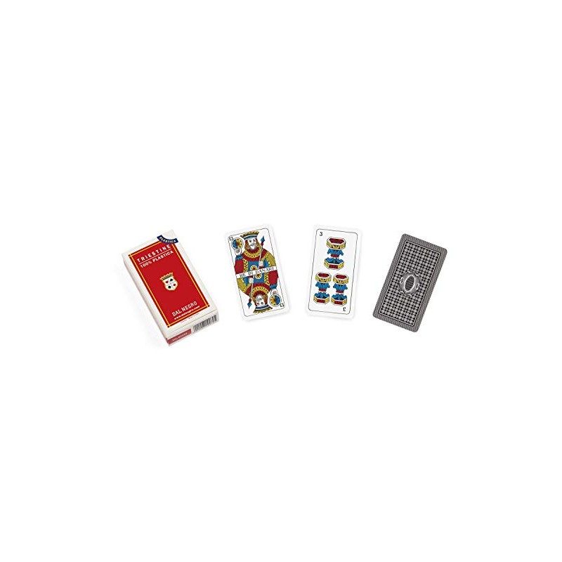 Dal Negro 048001.04 Triestine da 40 Playing Cards, Multi-Coloured