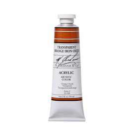 M. Graham 2-Ounce Tube Acrylic Paint, Transparent Orange Iron Oxide by M. Graham & Co.