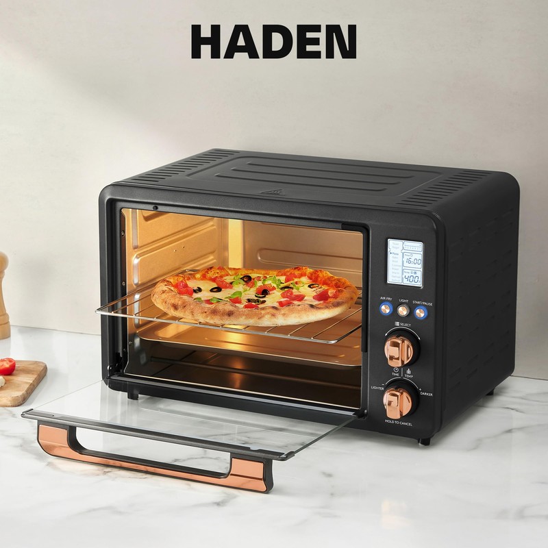 Haden Countertop 6-Slice Toaster Oven & Air Fryer Combo, Electric