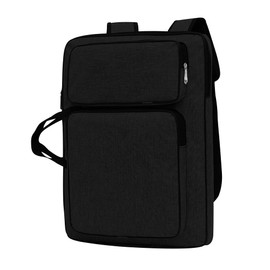 Drawing Boards Transport Bag A3 Waterproof Drawing Board Backpack Artist Painting Drawing Bag Multifunctional Zipper Drawing Board Bag Outdoor Art Portfolio Bag Carry Bag, black A, Backpack