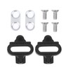 Keenso Bicycle Shoe Plates, Mountain Bike Steel Pedal Plates Cleats