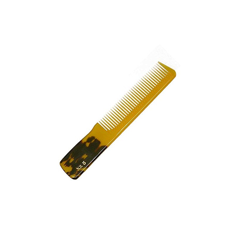 NB New Tortoise Shell Comb 5 Straight Blade with Metacarpals