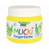 Mucki 23126 – Finger Paint Squeaker, 150 ml, Yellow