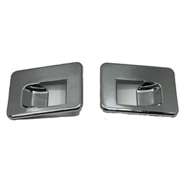Pair of Chrome Daylite Door Handle Trims. Fits Kenworth 96-02 W900/T800/T600