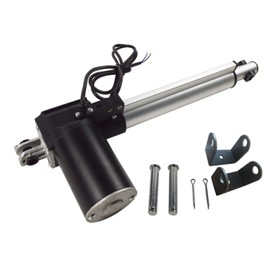 INTBUYING Quality Electric Heavy Duty Linear Actuator Motor 12V DC, 1320LBS(6000N), 8inch(200mm)