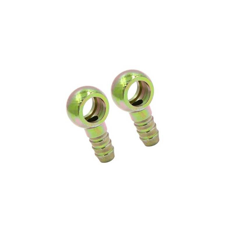 Partuto 12mm ID Hose Barb 16mm Banjo Fitting Adapter for